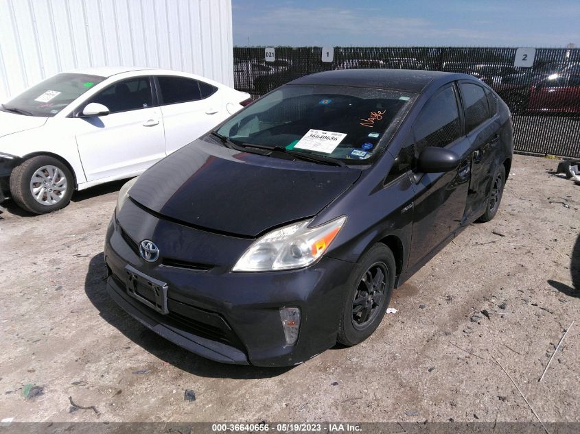 2013 TOYOTA PRIUS ONE/TWO/THREE/FOUR/FIVE - JTDKN3DU8D5661308