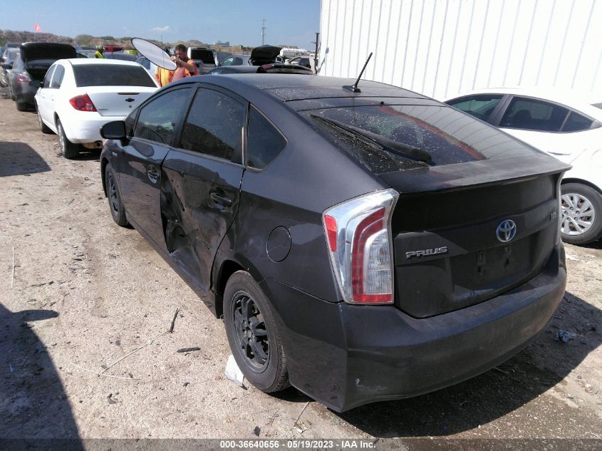 2013 TOYOTA PRIUS ONE/TWO/THREE/FOUR/FIVE - JTDKN3DU8D5661308