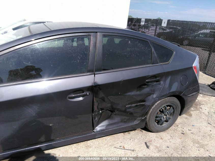2013 TOYOTA PRIUS ONE/TWO/THREE/FOUR/FIVE - JTDKN3DU8D5661308