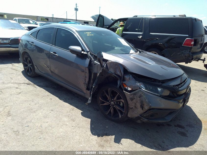 2020 HONDA CIVIC SEDAN SPORT - 19XFC2F82LE004203