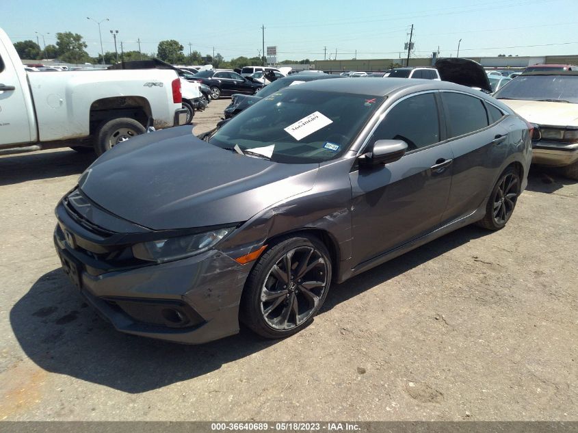 2020 HONDA CIVIC SEDAN SPORT - 19XFC2F82LE004203