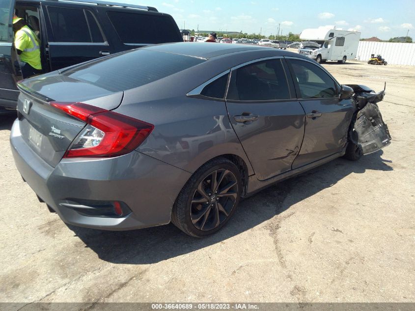 2020 HONDA CIVIC SEDAN SPORT - 19XFC2F82LE004203
