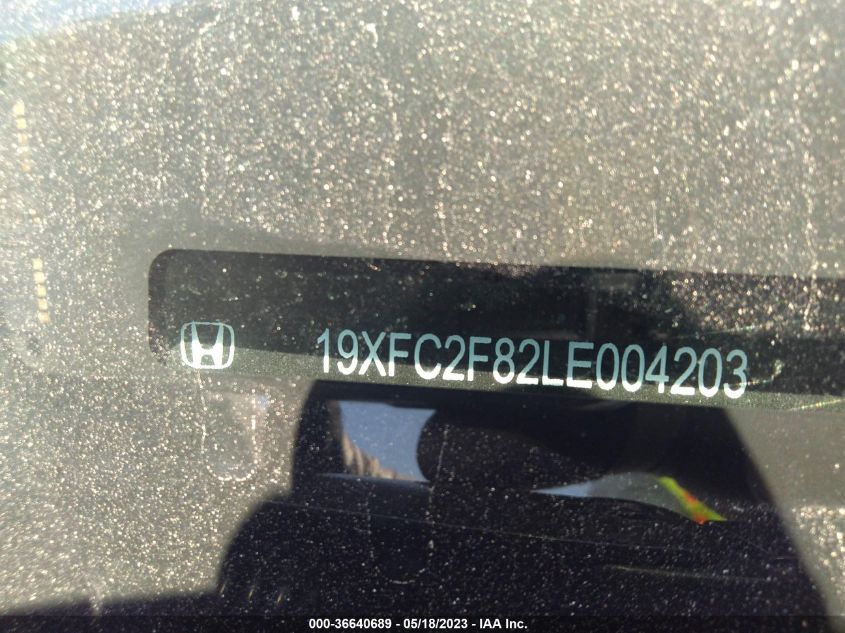 2020 HONDA CIVIC SEDAN SPORT - 19XFC2F82LE004203