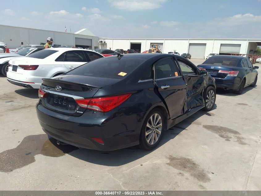 2014 HYUNDAI SONATA LIMITED - 5NPEC4AC9EH925304