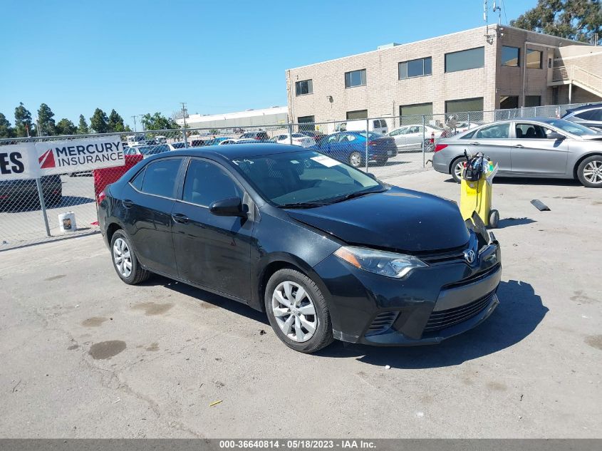 2015 TOYOTA COROLLA L/LE/S/S PLUS/LE PLUS - 2T1BURHE3FC297538