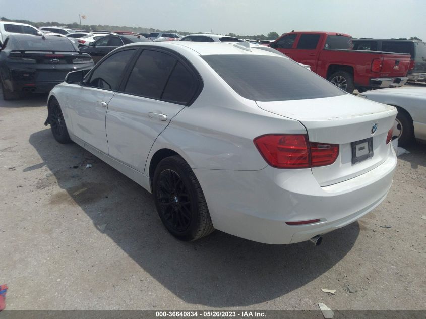 2014 BMW 3 SERIES 320I XDRIVE - WBA3C3G59ENS67684