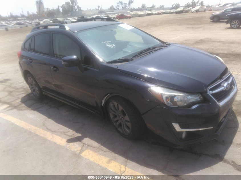2015 SUBARU IMPREZA WAGON 2.0I SPORT PREMIUM - JF1GPAT65FG328343
