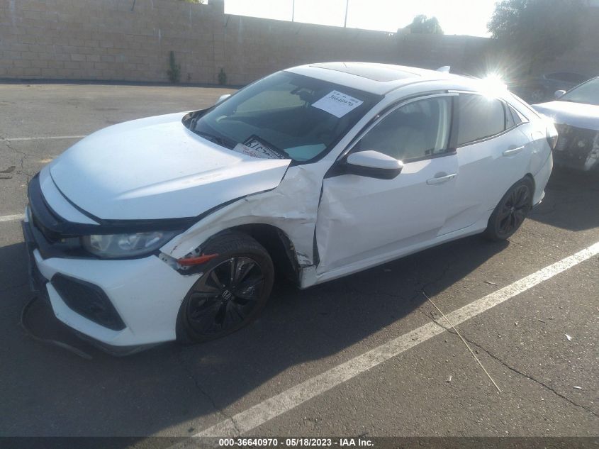2017 HONDA CIVIC HATCHBACK EX - SHHFK7H51HU412582