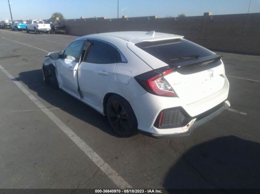 2017 HONDA CIVIC HATCHBACK EX - SHHFK7H51HU412582