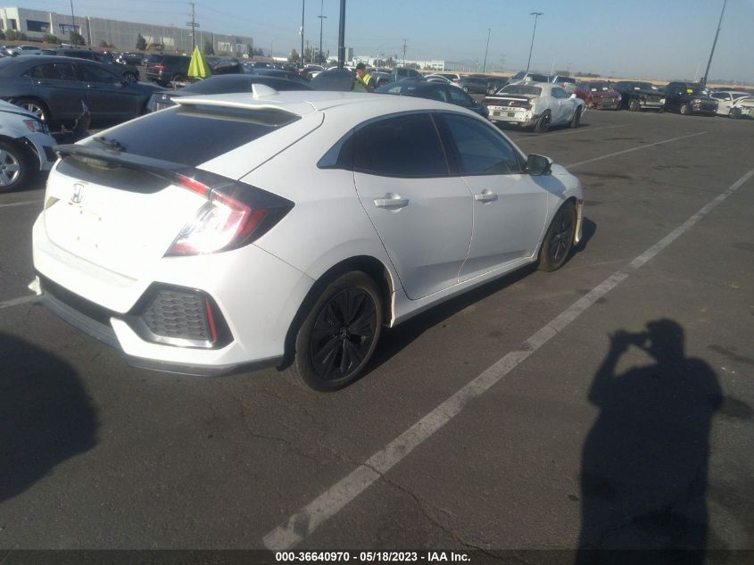 2017 HONDA CIVIC HATCHBACK EX - SHHFK7H51HU412582