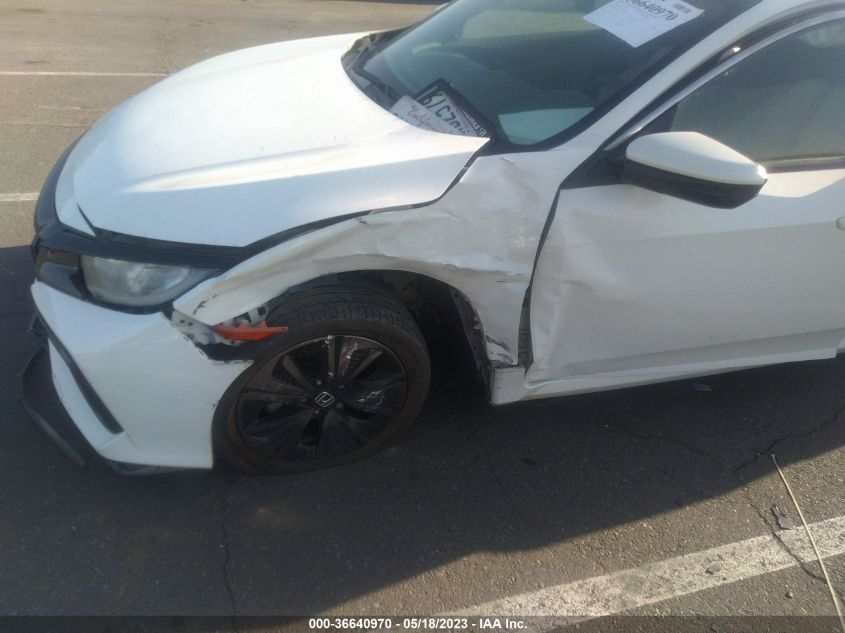 2017 HONDA CIVIC HATCHBACK EX - SHHFK7H51HU412582
