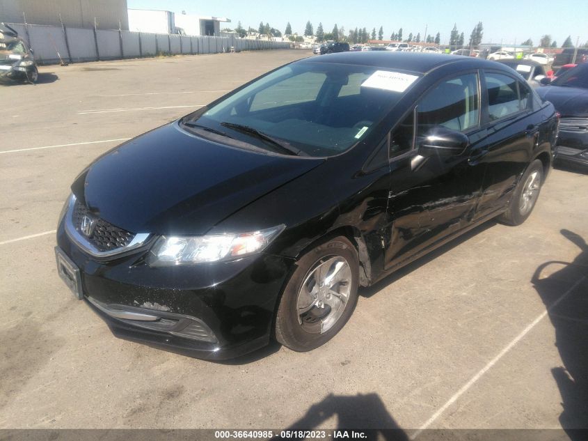 2015 HONDA CIVIC SEDAN LX - 19XFB2E59FE071461