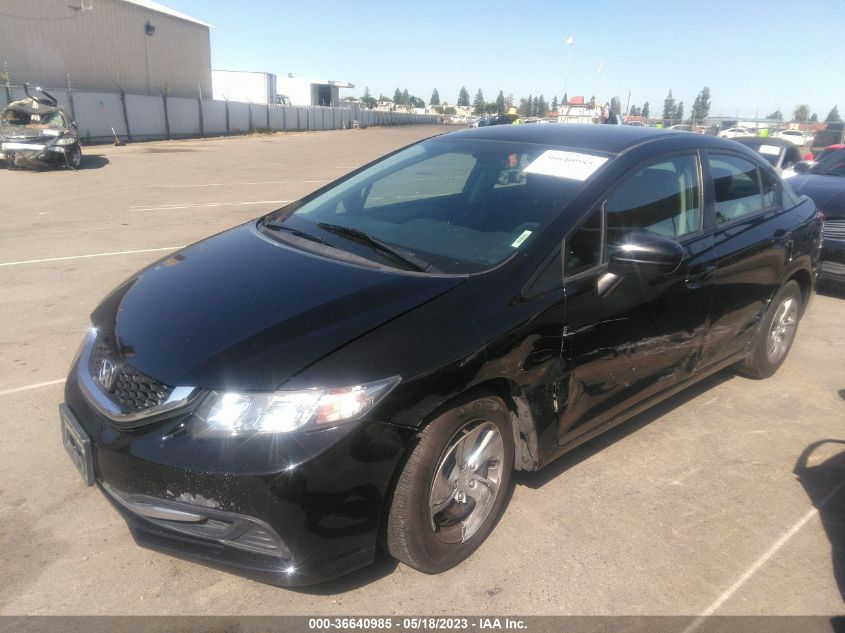 2015 HONDA CIVIC SEDAN LX - 19XFB2E59FE071461