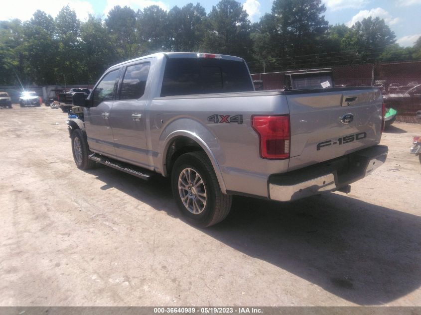 2020 FORD F-150 LARIAT - 1FTEW1EP9LKD31751