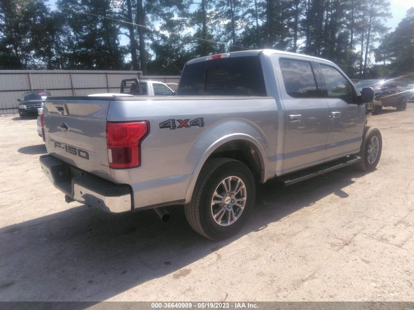 2020 FORD F-150 LARIAT - 1FTEW1EP9LKD31751