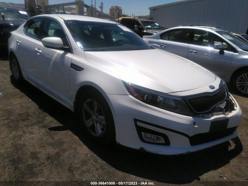 2015 KIA OPTIMA LX - KNAGM4A78F5662763