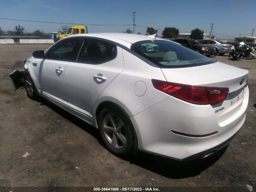 2015 KIA OPTIMA LX - KNAGM4A78F5662763