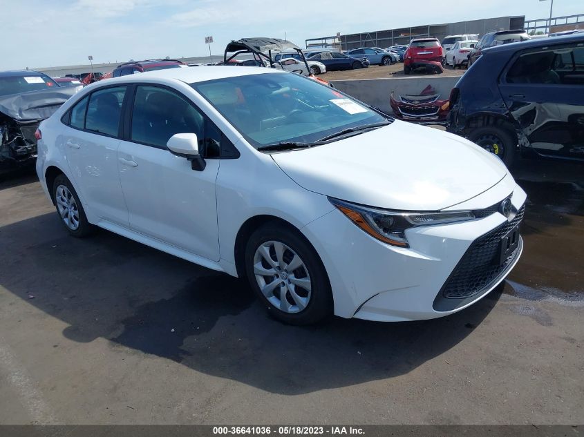 5YFEPMAE1MP213165 Toyota Corolla LE