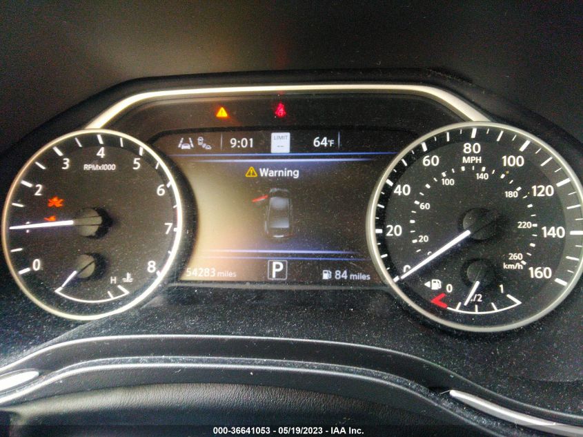 2019 NISSAN MAXIMA SR - 1N4AA6AV1KC379824