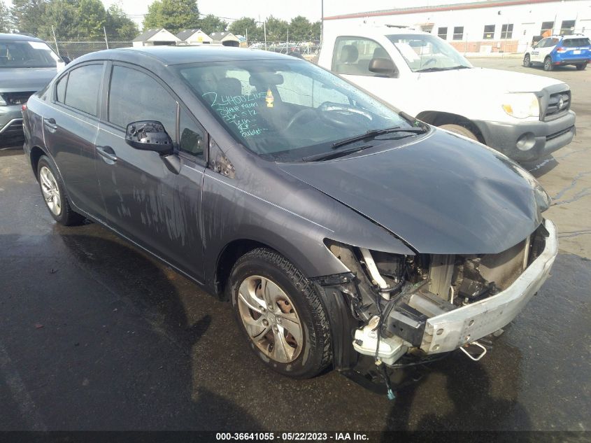 2013 HONDA CIVIC SDN LX - 2HGFB2F57DH565500