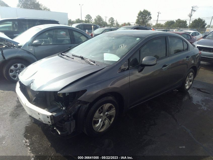 2013 HONDA CIVIC SDN LX - 2HGFB2F57DH565500