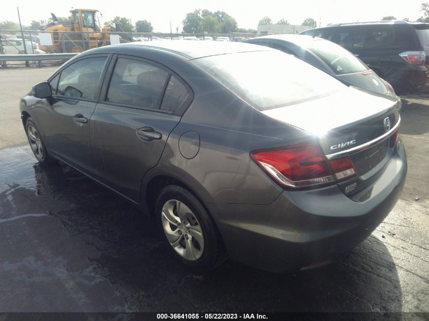 2013 HONDA CIVIC SDN LX - 2HGFB2F57DH565500
