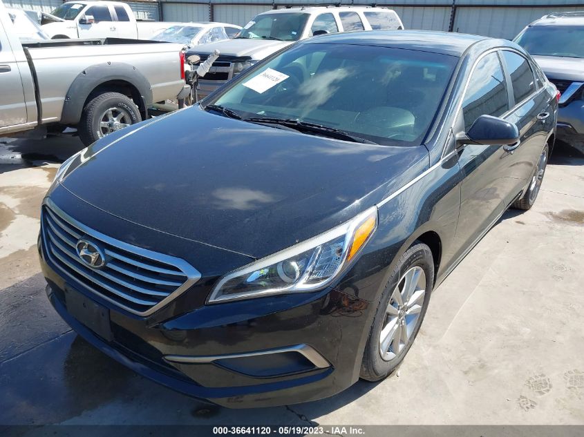 2016 HYUNDAI SONATA 2.4L SE - 5NPE24AF4GH358189