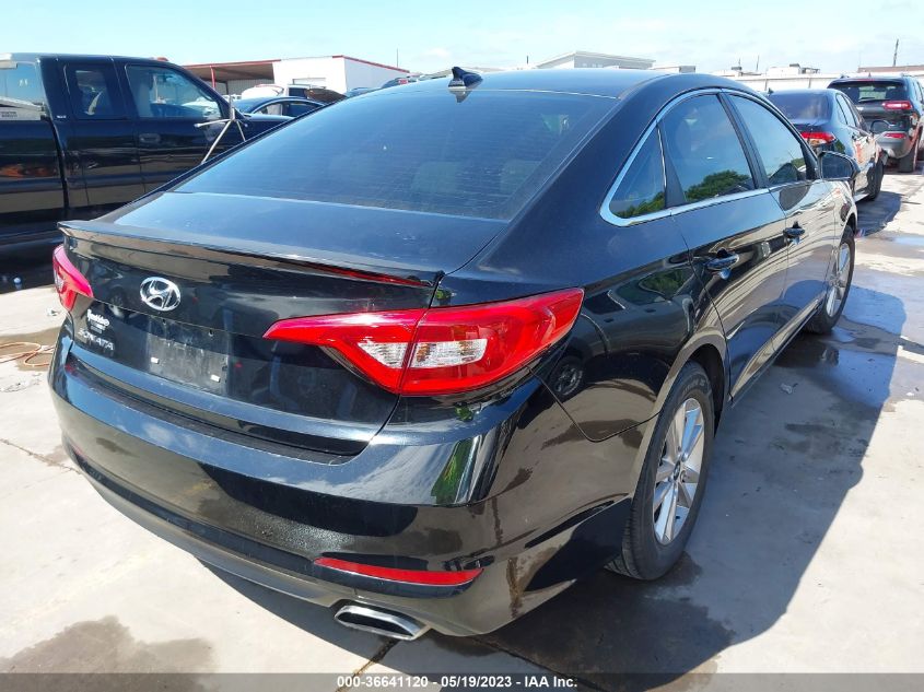 2016 HYUNDAI SONATA 2.4L SE - 5NPE24AF4GH358189