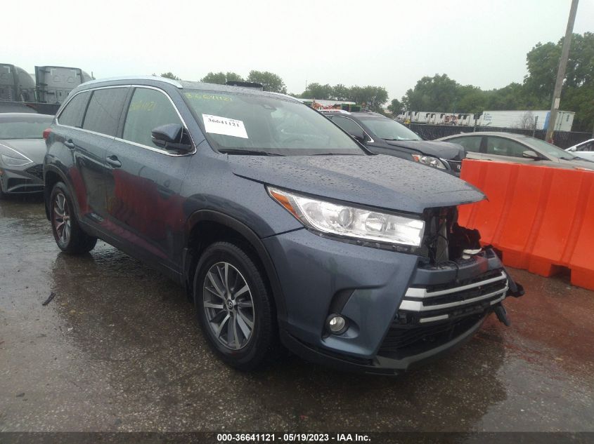 2019 TOYOTA HIGHLANDER SE/XLE - 5TDJZRFH6KS945529