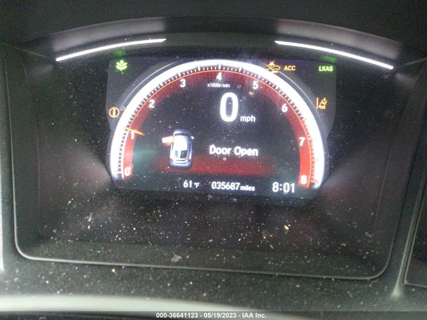 2019 HONDA CIVIC HATCHBACK SPORT - SHHFK7H42KU419877