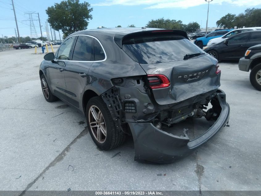 2016 PORSCHE MACAN S - WP1AB2A54GLB41438