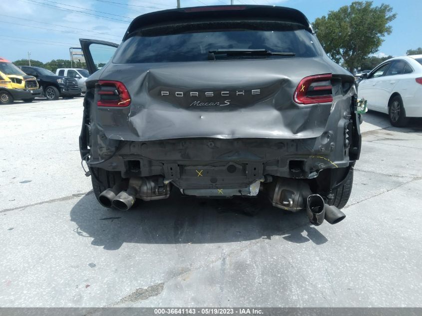 2016 PORSCHE MACAN S - WP1AB2A54GLB41438