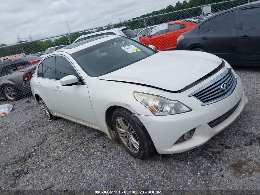 2013 INFINITI G37 SEDAN X - JN1CV6AR3DM759726