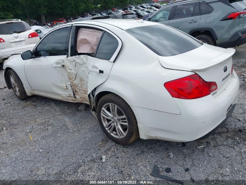 2013 INFINITI G37 SEDAN X - JN1CV6AR3DM759726
