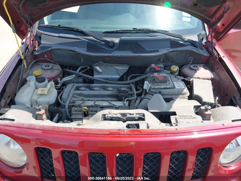 2016 JEEP PATRIOT HIGH ALTITUDE EDITION - 1C4NJPFA4GD536612