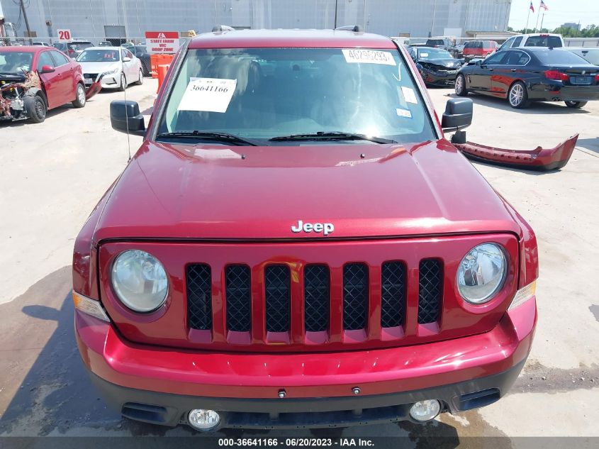2016 JEEP PATRIOT HIGH ALTITUDE EDITION - 1C4NJPFA4GD536612