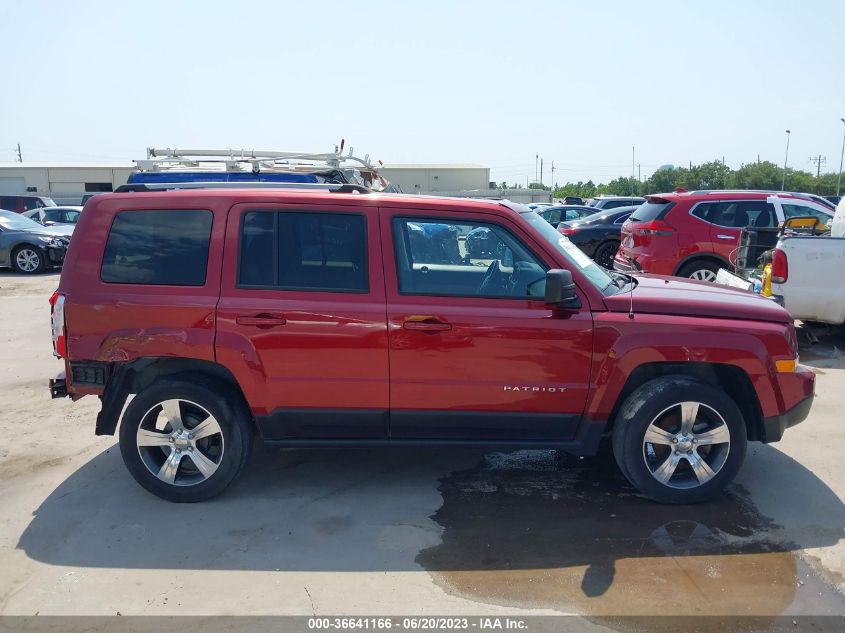 2016 JEEP PATRIOT HIGH ALTITUDE EDITION - 1C4NJPFA4GD536612