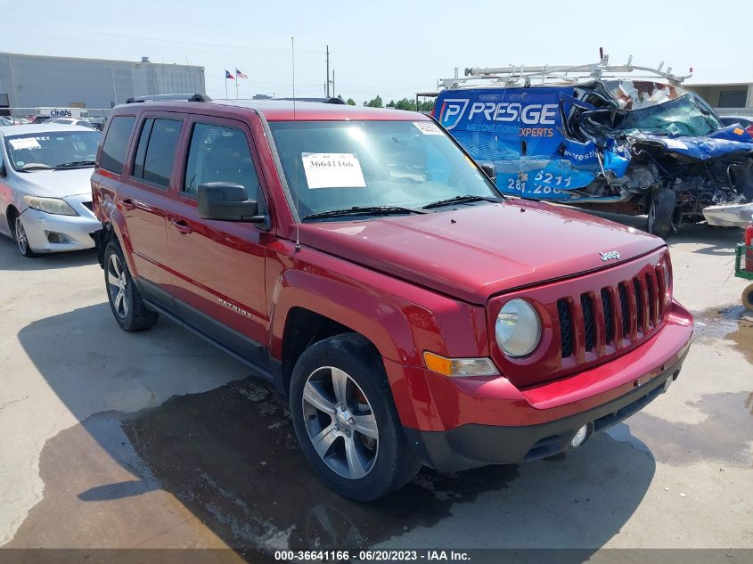 2016 JEEP PATRIOT HIGH ALTITUDE EDITION - 1C4NJPFA4GD536612