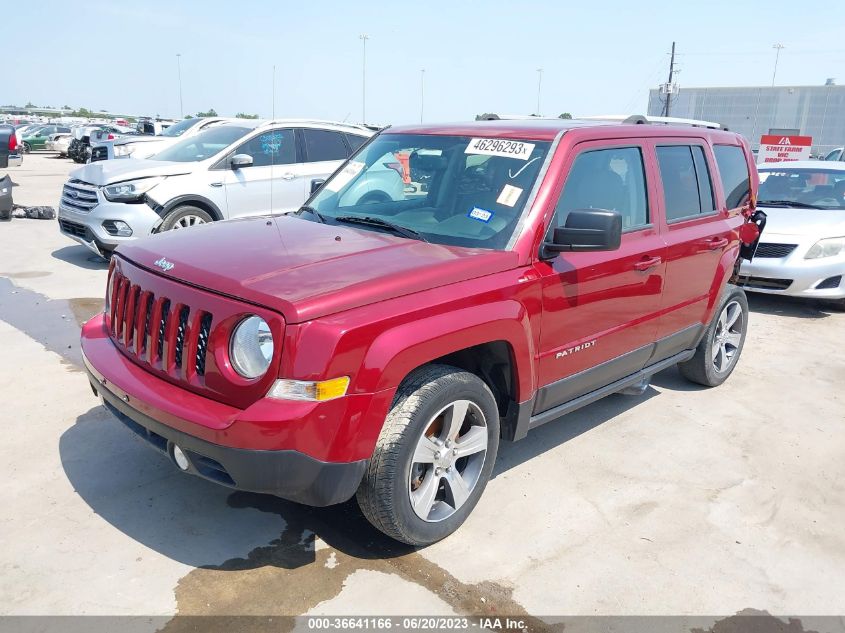 2016 JEEP PATRIOT HIGH ALTITUDE EDITION - 1C4NJPFA4GD536612