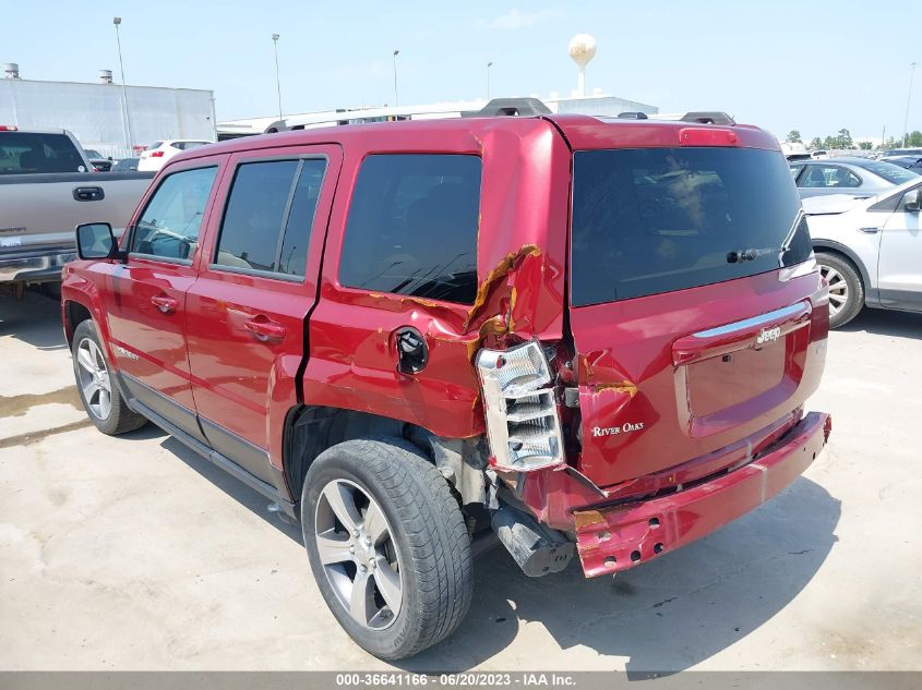 2016 JEEP PATRIOT HIGH ALTITUDE EDITION - 1C4NJPFA4GD536612