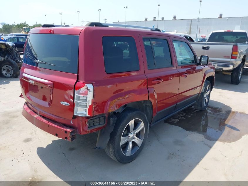 2016 JEEP PATRIOT HIGH ALTITUDE EDITION - 1C4NJPFA4GD536612