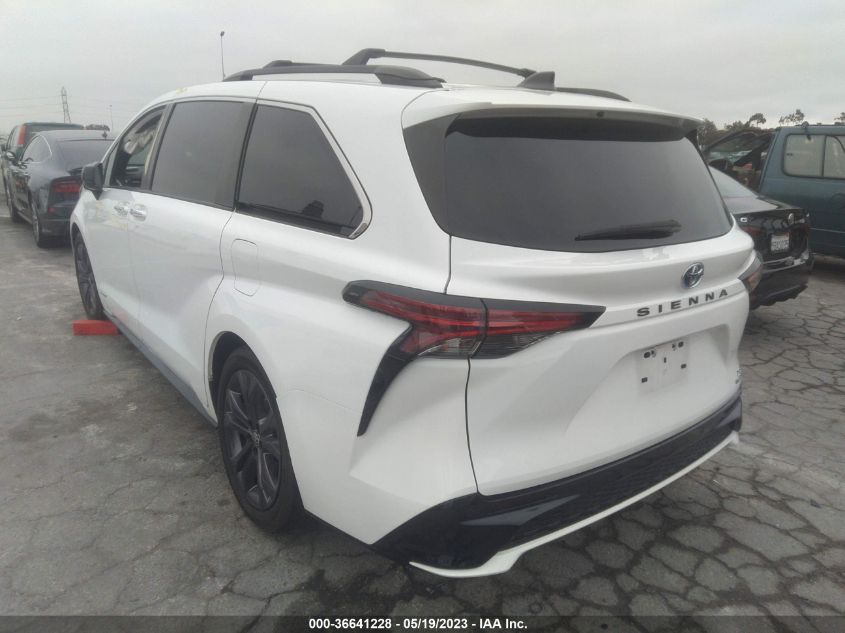 2021 TOYOTA SIENNA XSE - 5TDDRKEC7MS017872