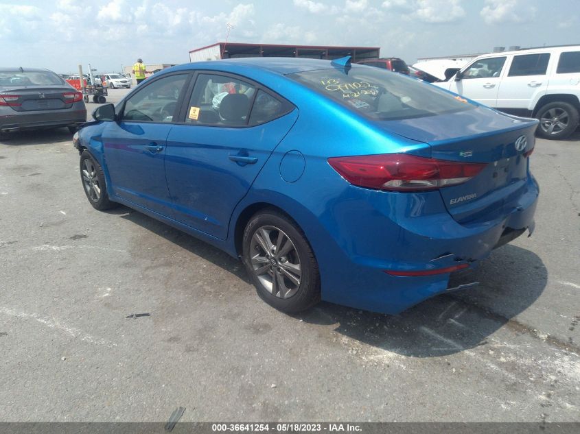 2018 HYUNDAI ELANTRA SEL - 5NPD84LF2JH256291