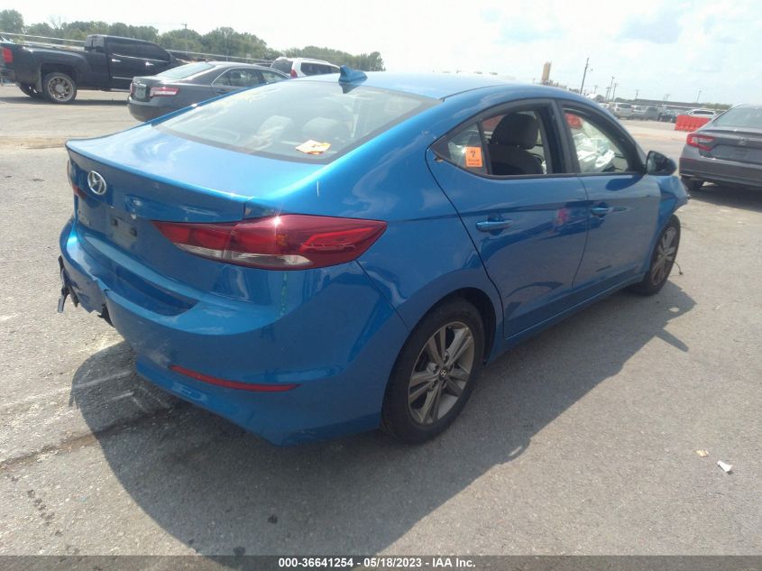 2018 HYUNDAI ELANTRA SEL - 5NPD84LF2JH256291