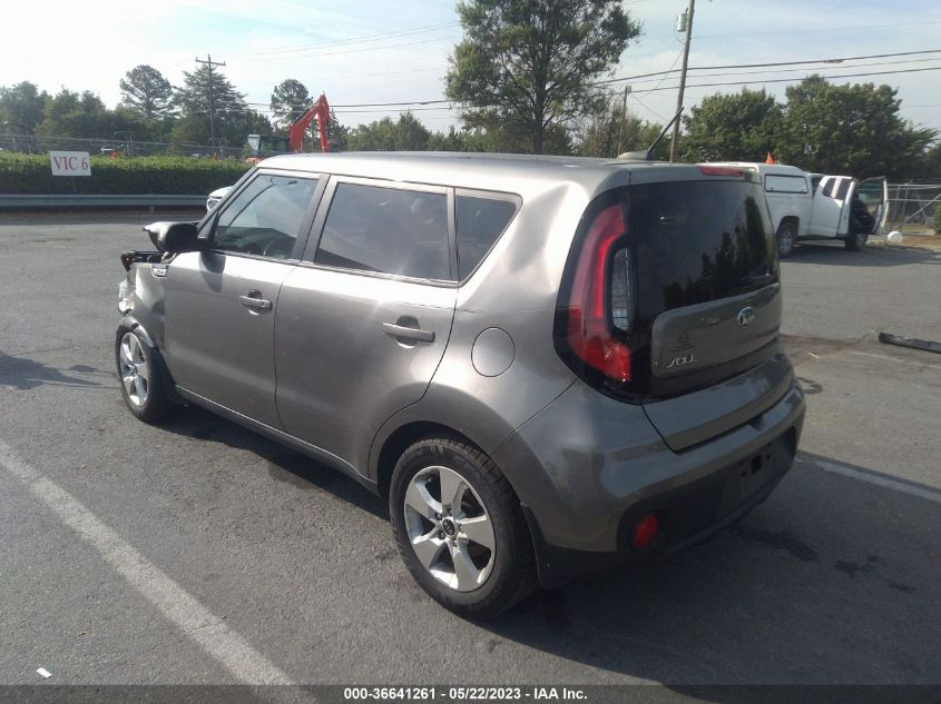 2018 KIA SOUL BASE - KNDJN2A22J7612288