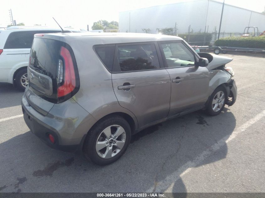 2018 KIA SOUL BASE - KNDJN2A22J7612288