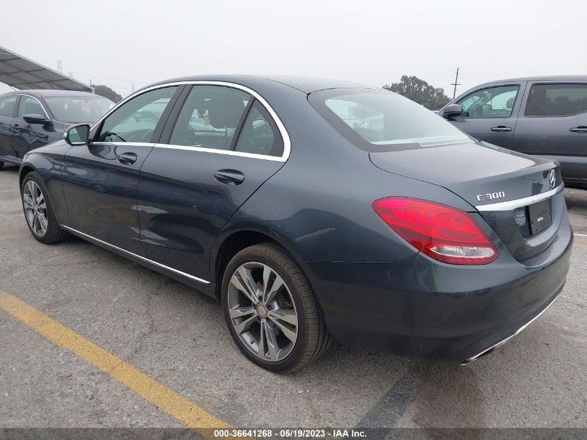 2015 MERCEDES-BENZ C-CLASS C 300 - 55SWF4KB7FU035514
