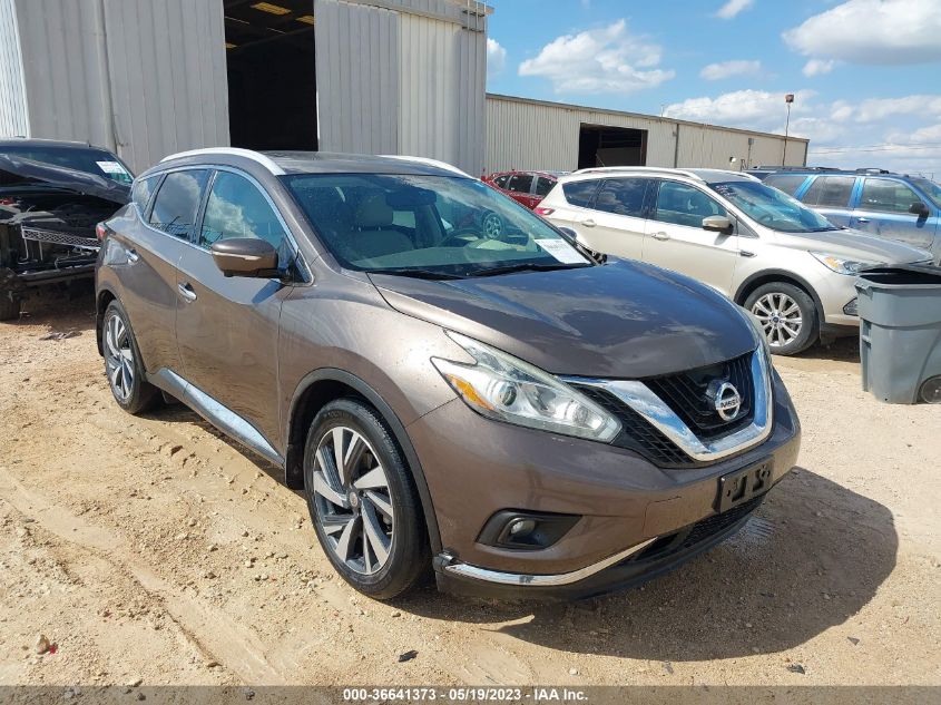 2015 NISSAN MURANO PLATINUM - 5N1AZ2MH1FN213956
