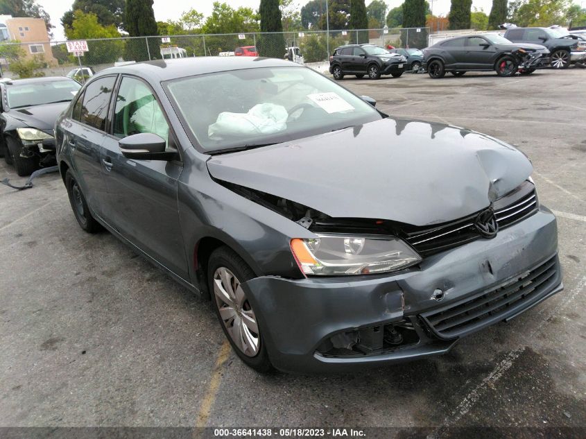 2014 VOLKSWAGEN JETTA SEDAN SE - 3VWD17AJ3EM417192