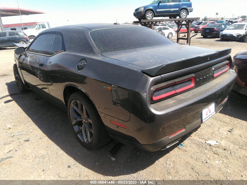 VIN 2C3CDZAG3MH510155 2021 DODGE CHALLENGER SXT